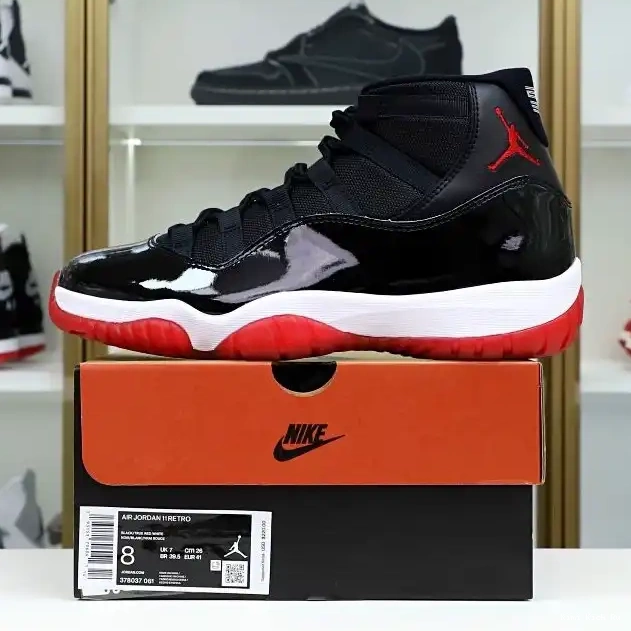 RETRO AIR JORDAN 2019 Kimikick 'BRED' 11 0419